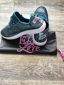 glitter bomb tennis shoes