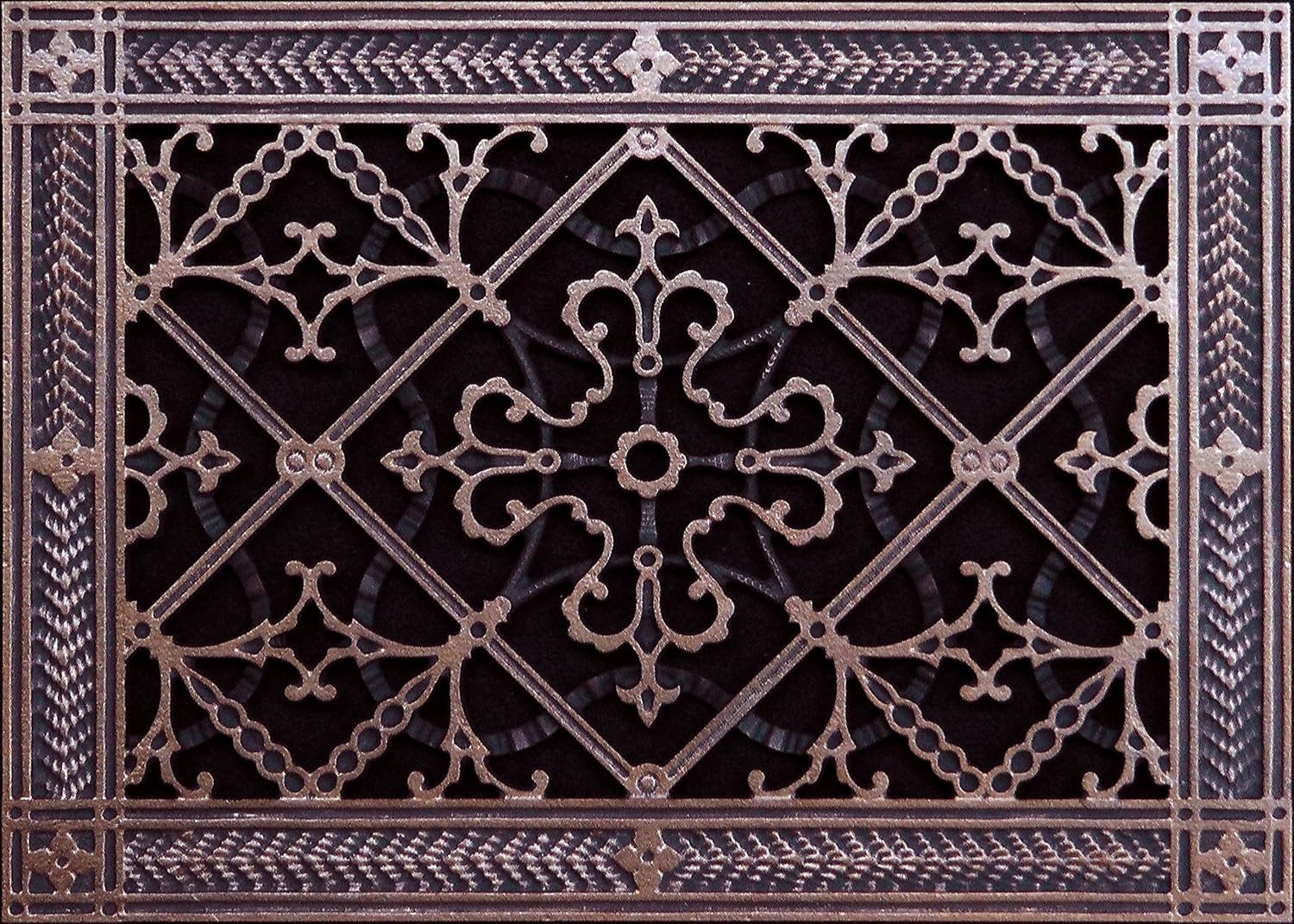 Decorative Grille Vent Cover Register Made Of Resin To Fit A 8 X12 Duct Or Opening Total Size Of Vent Is 10 X14 X3 8 For Wall Ceiling Only