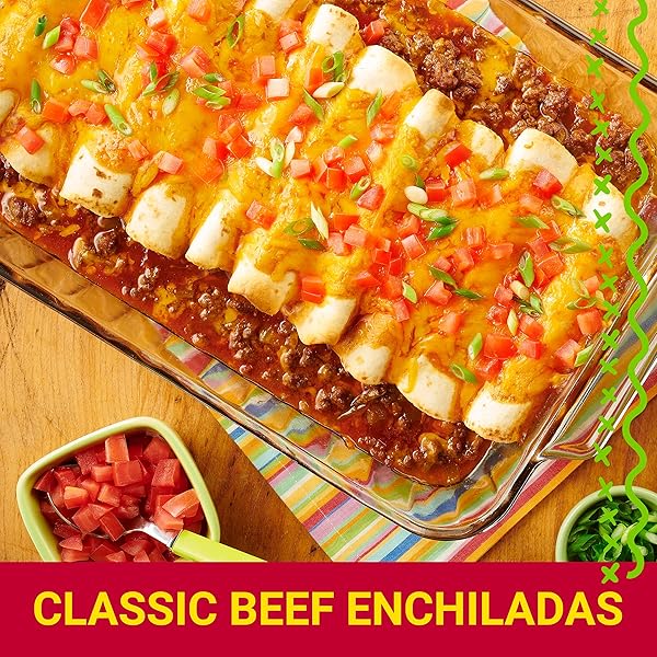 OLD EL PASO TACO SEASONING, 25% LESS SODIUM, LARGE SIZE, 6.25 OZ.