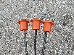 Sandbaggy Rebar Mushroom Safety Caps | for Rebar #3