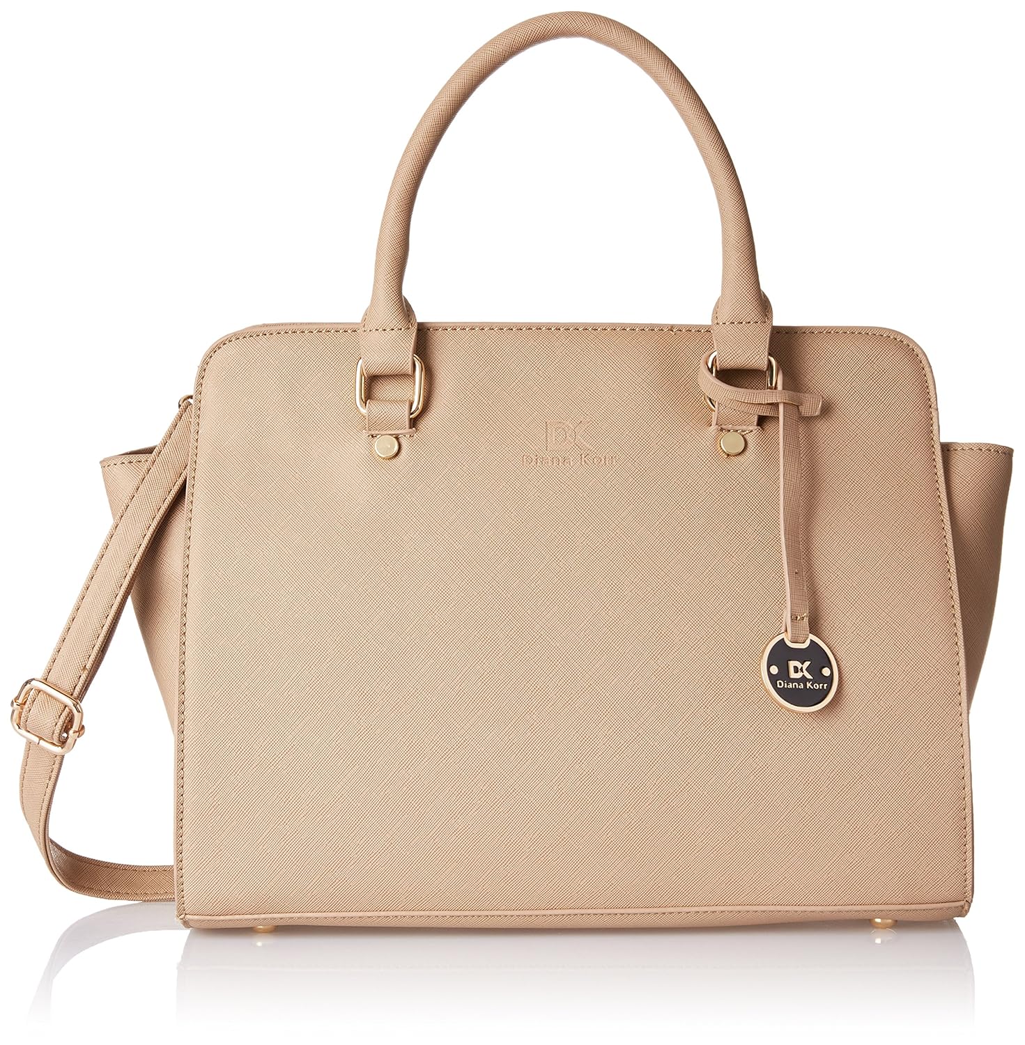 diana korr women's handbag (tan) (dk10hnud00)