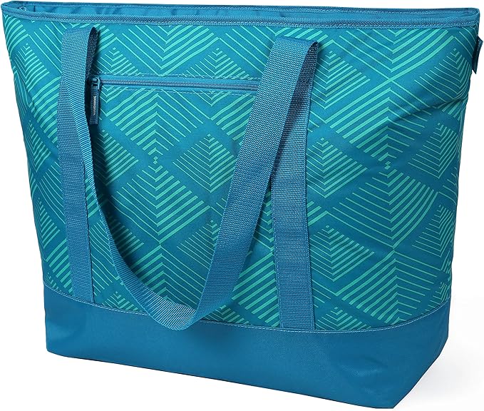 California Innovations 12 Gallon Insulated Mega Tote Turquoise Bag for