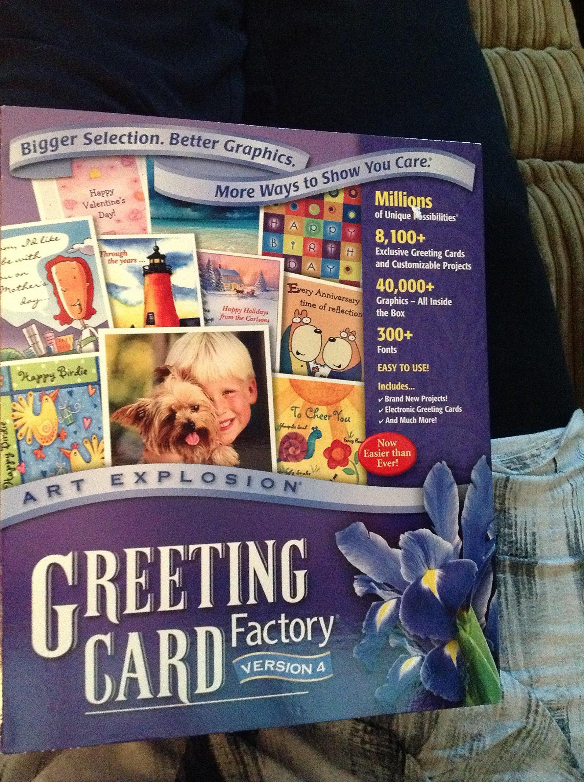 Greeting card factory version 4