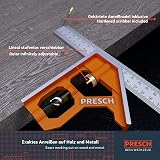 PRESCH 300mm Combination Square Metric with Stop Ruler Scribing Tool view 3