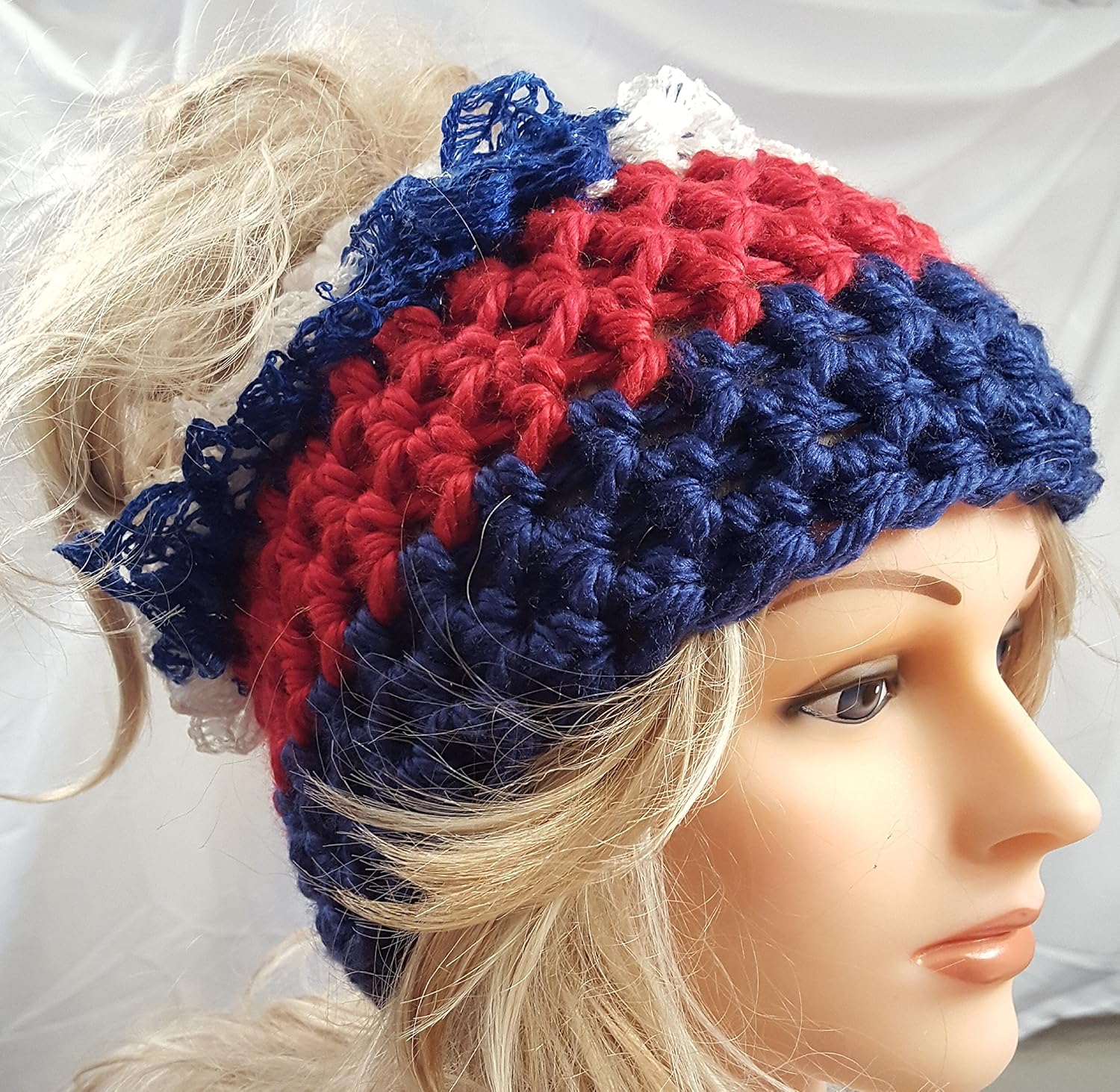crochet patriots hat