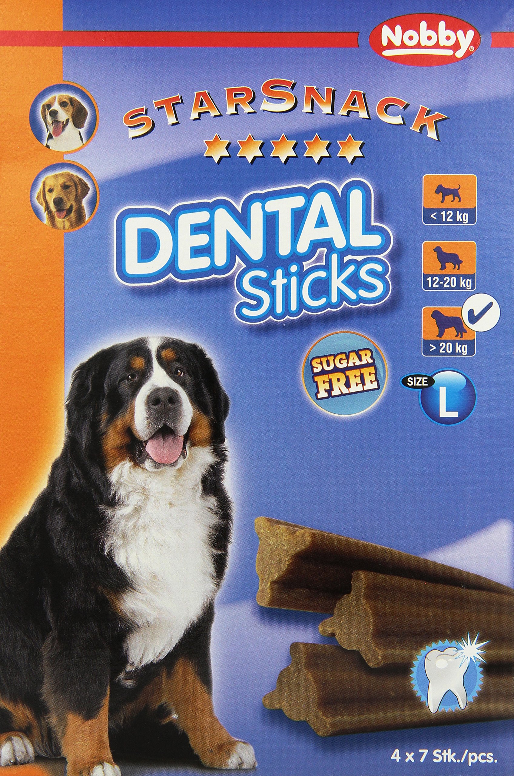 Nobby Starsnack "Dental Sticks" big, 28 hours, 840 g
