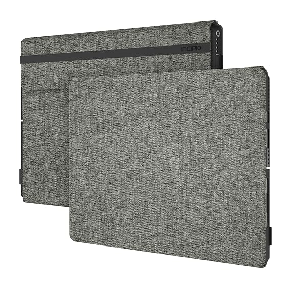 Incipio [Esquire Series] Folio Case Microsoft Surface Pro 6 / Pro (2017) & Pro 4 - Microsoft zertifizierte Schutzhülle [Baumw
