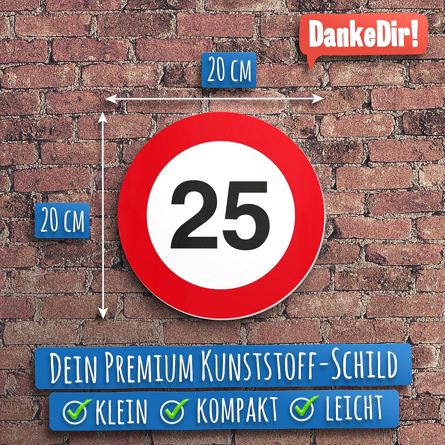 Birthday Plaque En Plastique X Cm Cadeau 25eme Anniversaire Amie Cadeau Danniversaire 25 Ans 25 Dankedir Panneaux De Porte Ameublement Et Decoration Rodschinson Com
