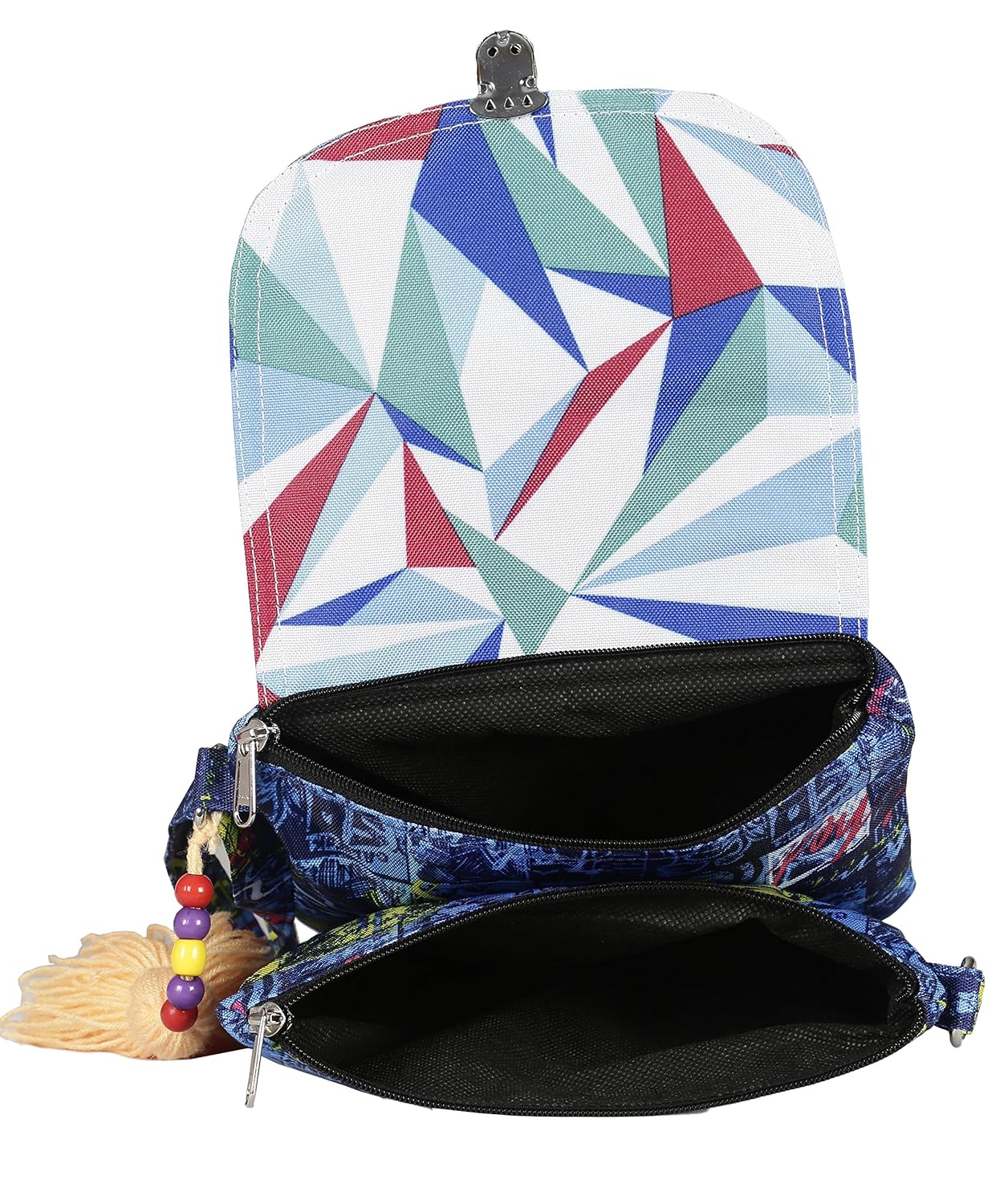 indijoy sling bag/wallet gift for girls/women (multi colour)