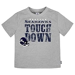 Gerber Unisex Baby NFL 3 Pack Short Sleeve Fan Tee