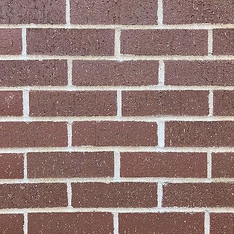 Amazon Evertrend 薄いレンガコレクション トラディショナルレッド 108 15 74平方フィート フィート 3 8インチ X 7 5 8インチ X 2 1 4インチ レンガ ブロック