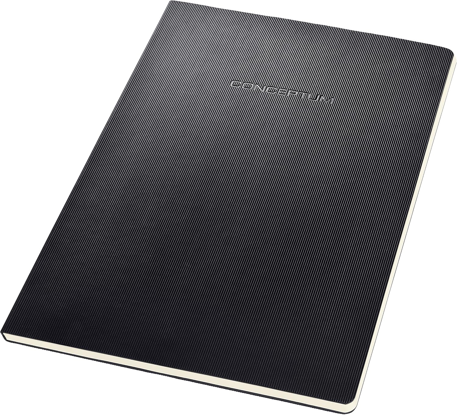 SIGEL CO801 Notepad, approx. A4, lined, hardcover, Black - Conceptum