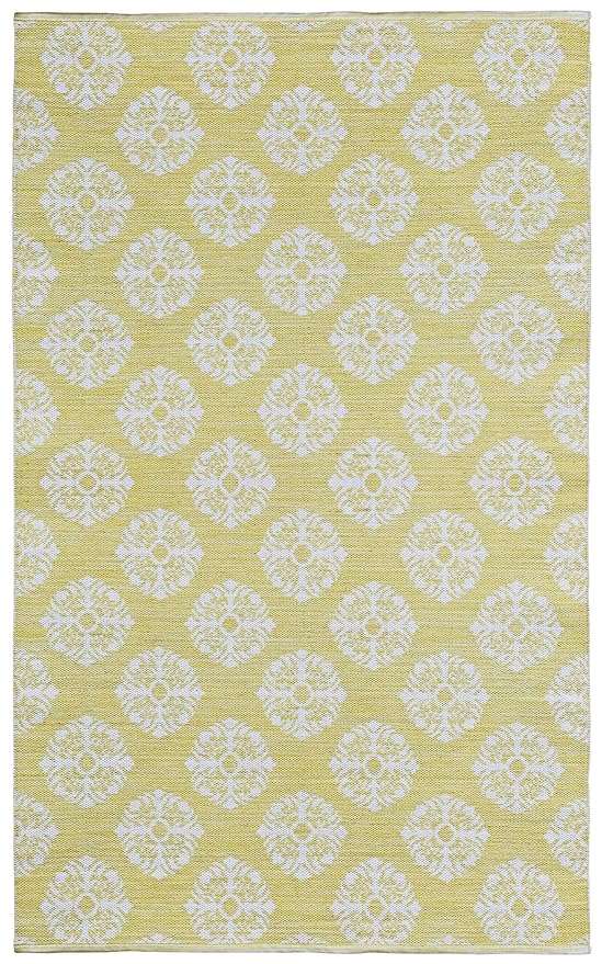 Amazon.com: Jacquard Medallón Alfombra Algodón jacquard ...
