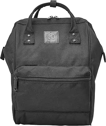Kah&amp;Kee Polyester Travel Backpack Functional Anti-theft School Laptop for Women Men