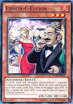 Carte Yu Gi Oh Duea Fr046 Espion C Espion Amazon Fr Jeux Et Jouets