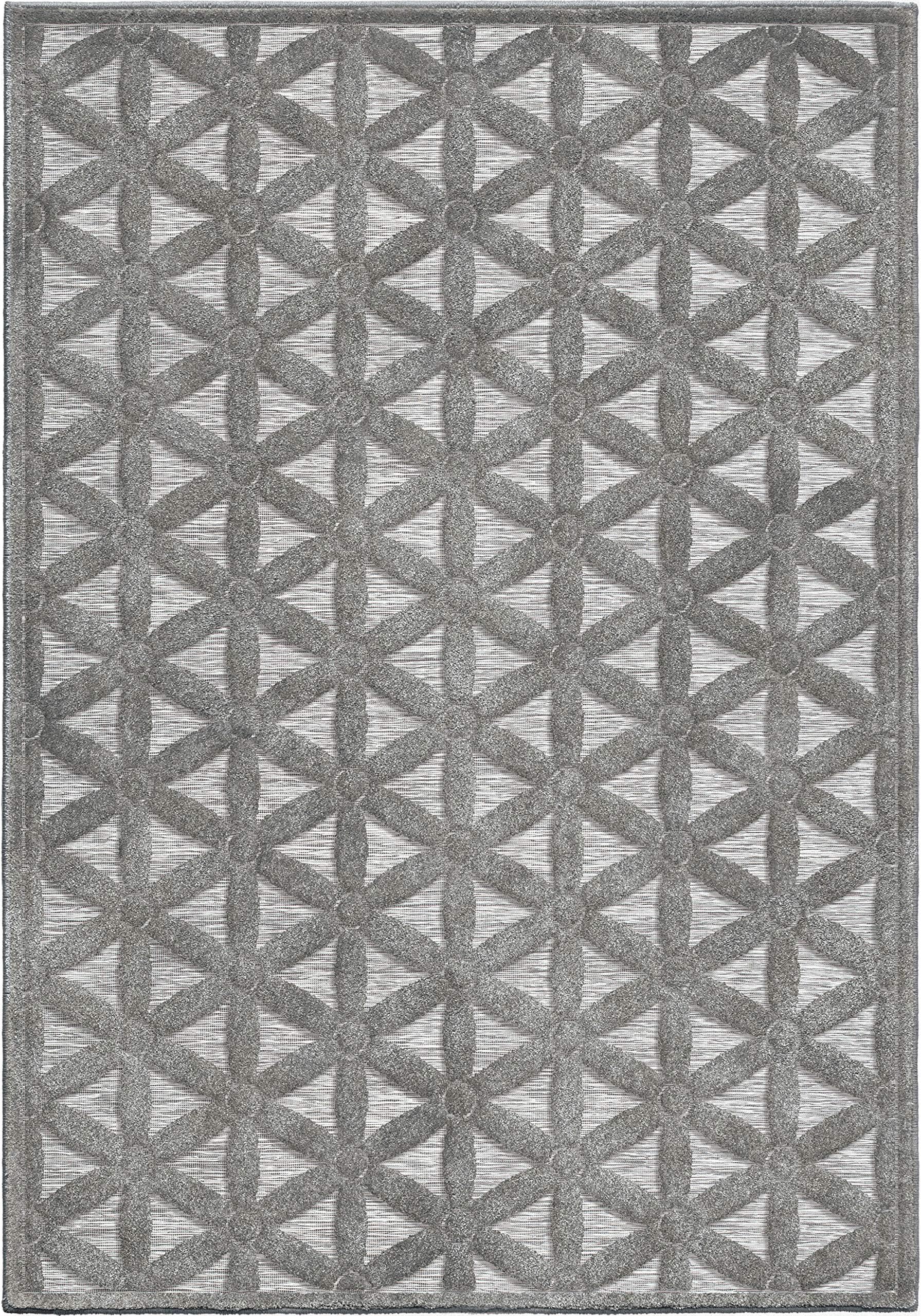 Orian Rugs Boucle' Luna Silverton Area Rug, 7'9" x 10'10", Grey