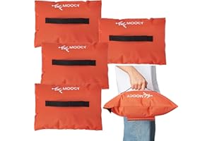 TRINKA Sports Net Small Sand Bags Set of 4, Weighted Anchors for Outdoor Baseball Nets, Hockey Nets, Football Nets, Soccer Goals Nets, Golf Nets and More