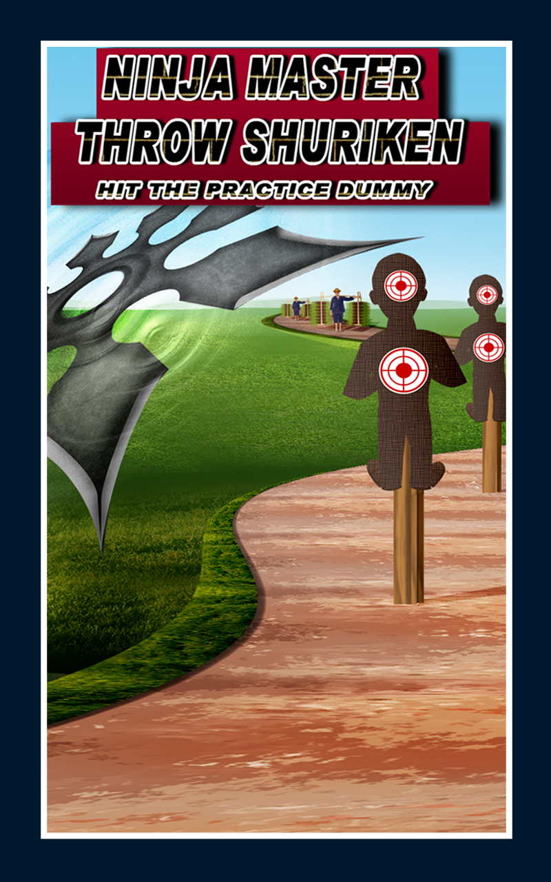 Ninja Master Throw Shuriken : Hit the Practice Dummy - Gold Edition - Thumbnail 2