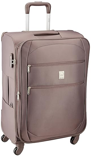 Delsey Trip Soft 68Cm Chestnut Check-In Trolley Luggage (00002281026F9)