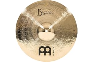 Meinl Cymbals B15TC-B Byzance 15-Inch Brilliant Thin Crash Cymbal (VIDEO)