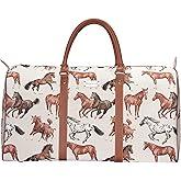 Women Large Duffel Bag, Ladies Carry-on Overnight Weekender, Womens Hand Luggage, Travel Bags for Teens & Girls