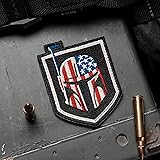 Bounty Hunter US Flag 100% Embroidered Morale Patch by NEO Tactical