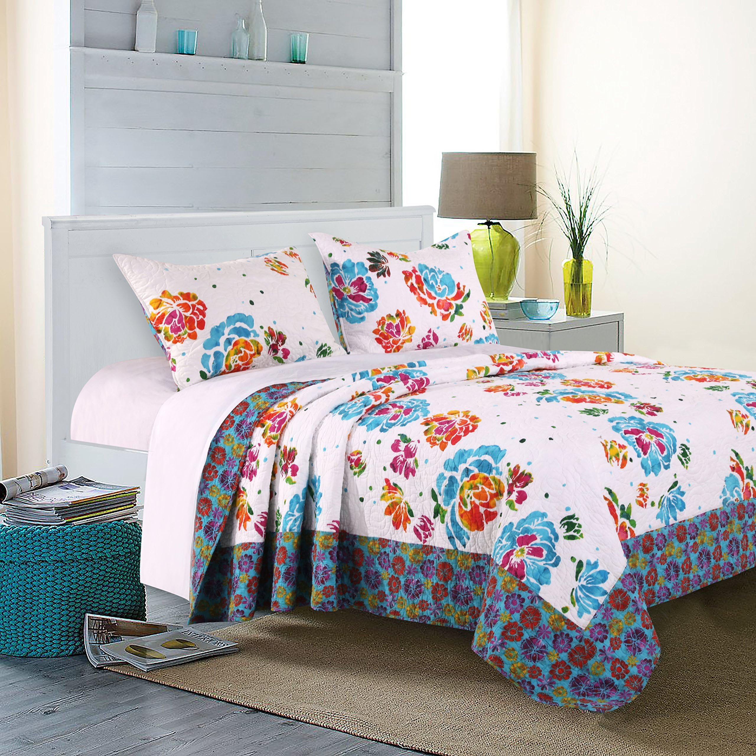 Barefoot Bungalow Ravey Quilt Set, 3-Piece King
