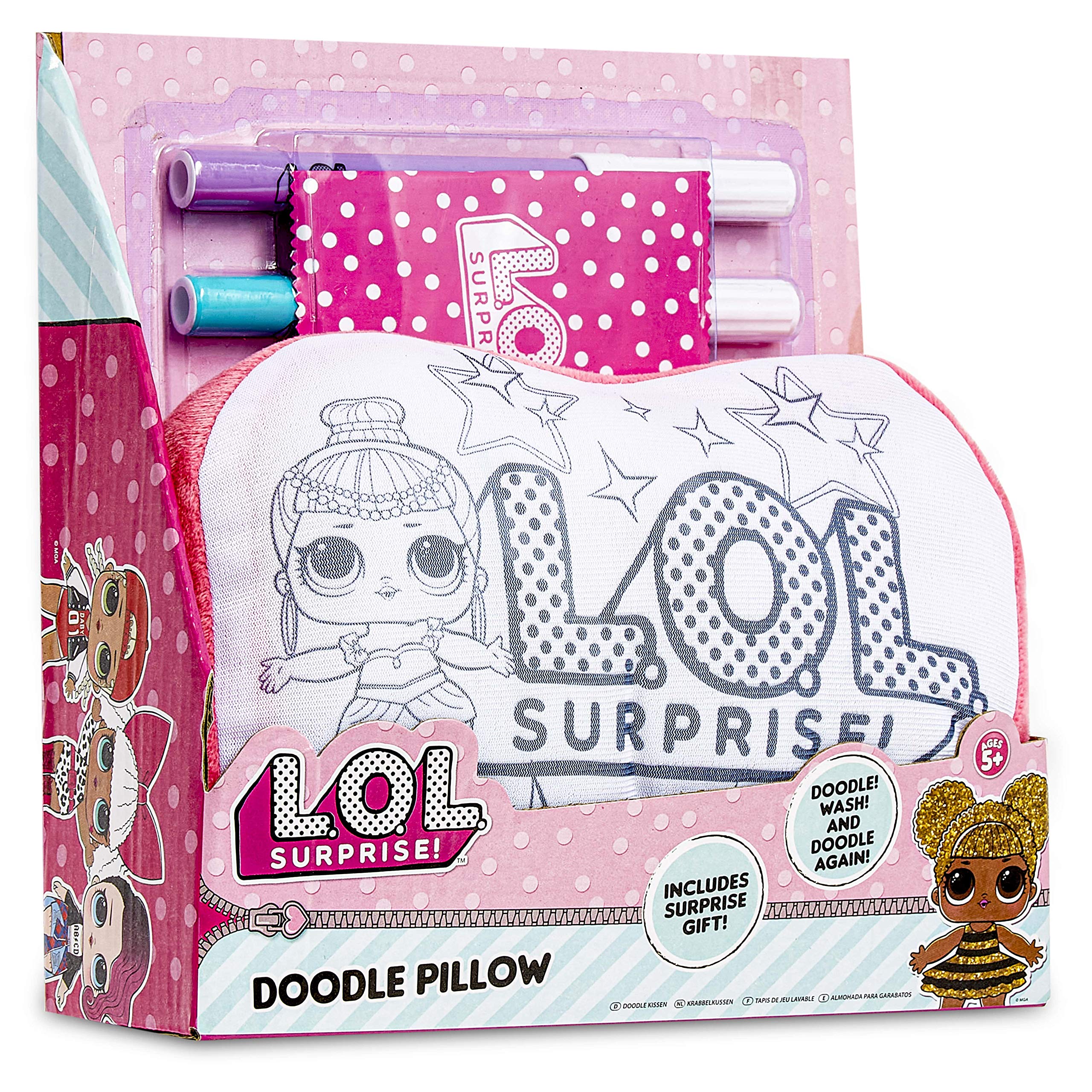 L.O.L. Surprise! Creative Craft Pillowcase Colouring Game for Kids