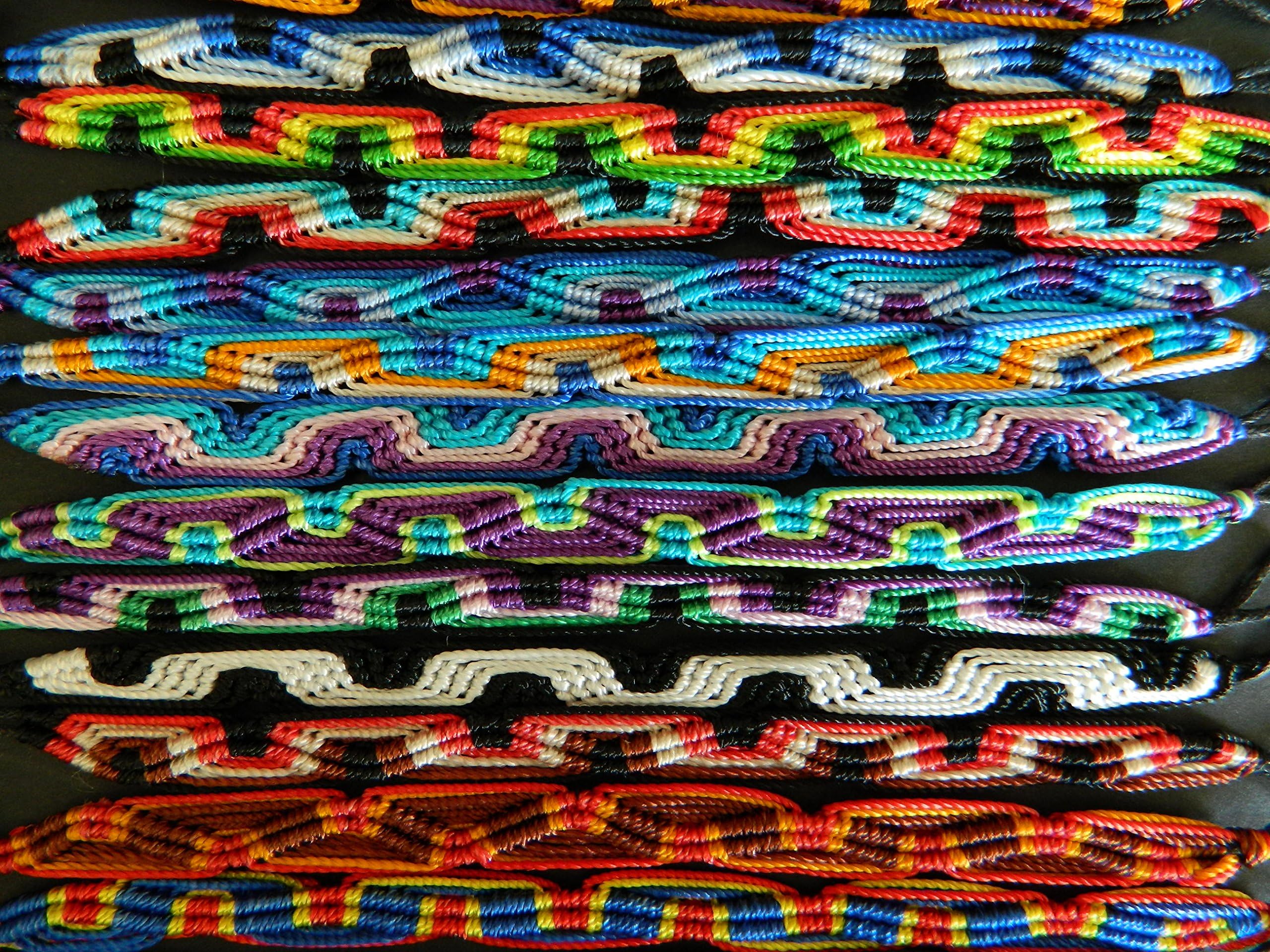 10 X FRIENDSHIP BRACELETS FRIENDS PARTY BAG FILLER GIFTS WRISTBAND FRIENDSHIP