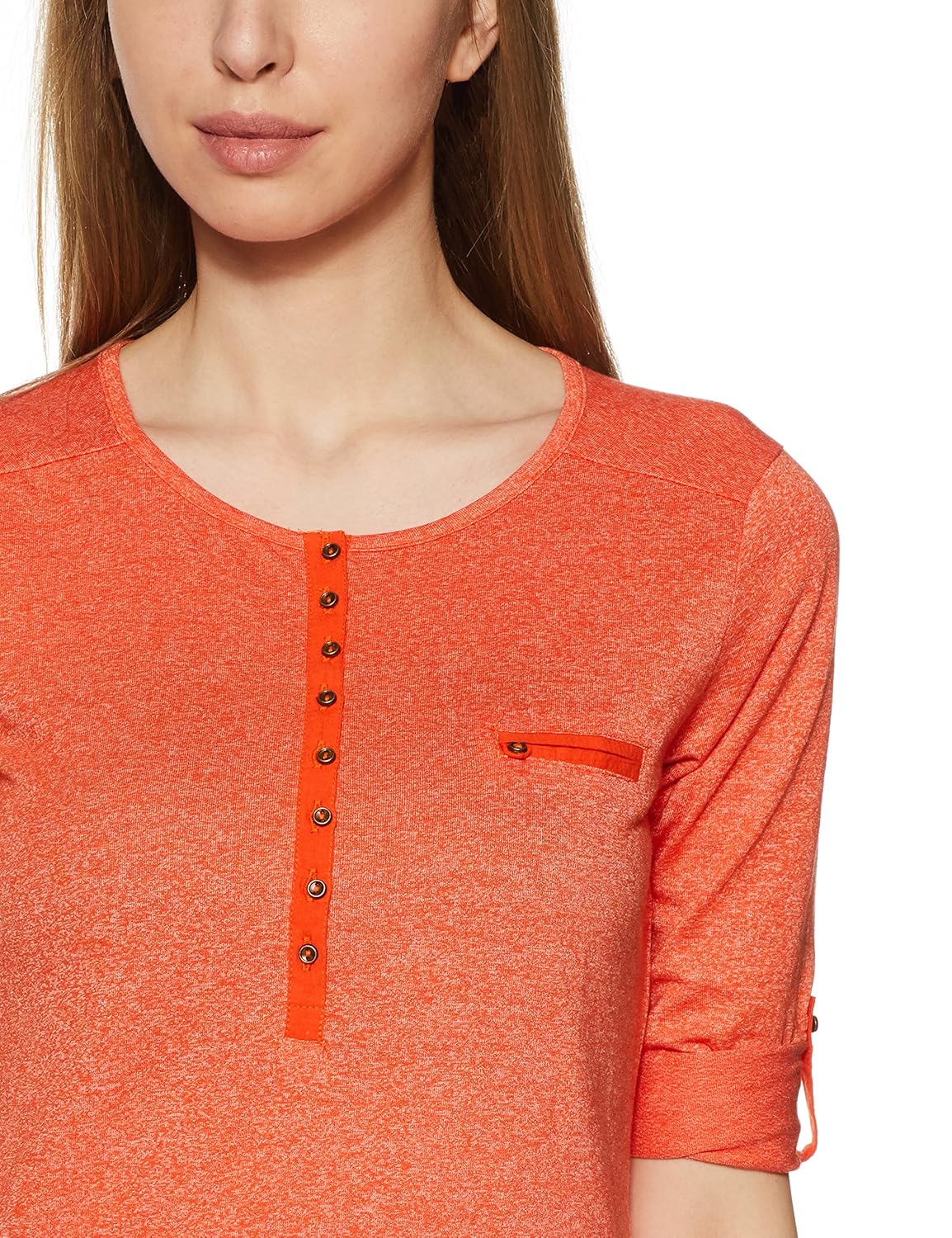 cherokee women's slim fit polo