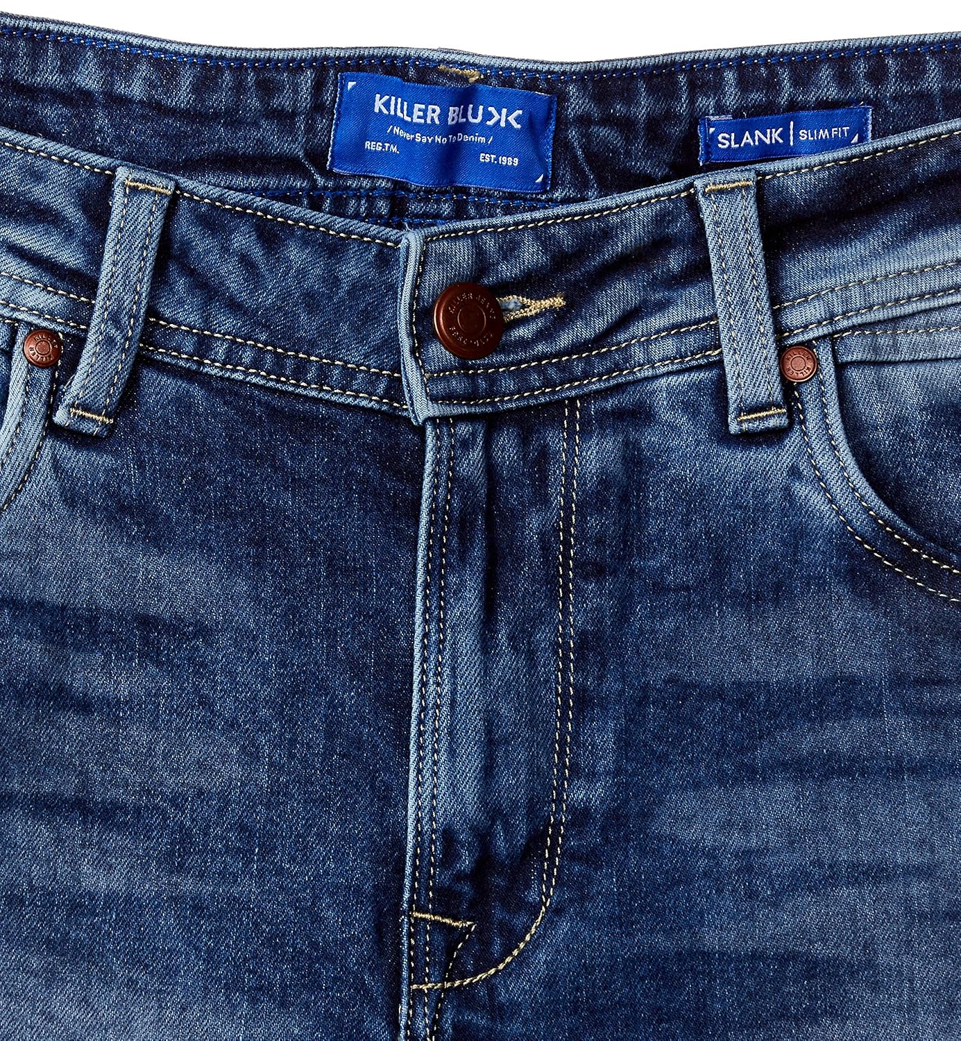 KILLER Mens Slim Fit Jeans