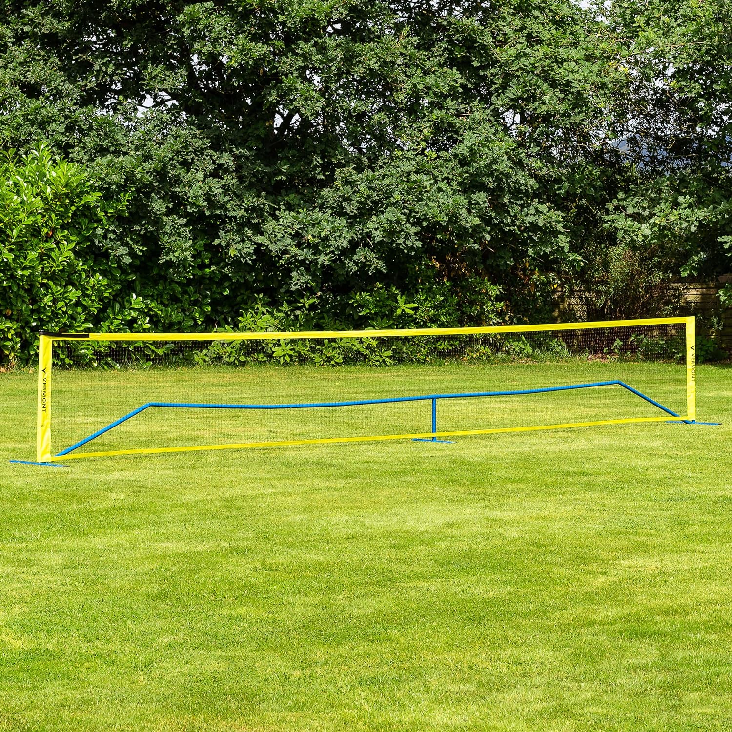 Vermont Procourt Combi Net | Perfect for Tennis, Badminton, Pickleball & Soccer Tennis | Super Quick Assembly with Steel Poles | Use Indoors, Outdoors, On The Beach Or The Backyard! (20ft Wide) : Sports & Outdoors