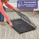 MidWest iCrate 46 cm Single Door Folding Dog Crate with Divider Panel view 6