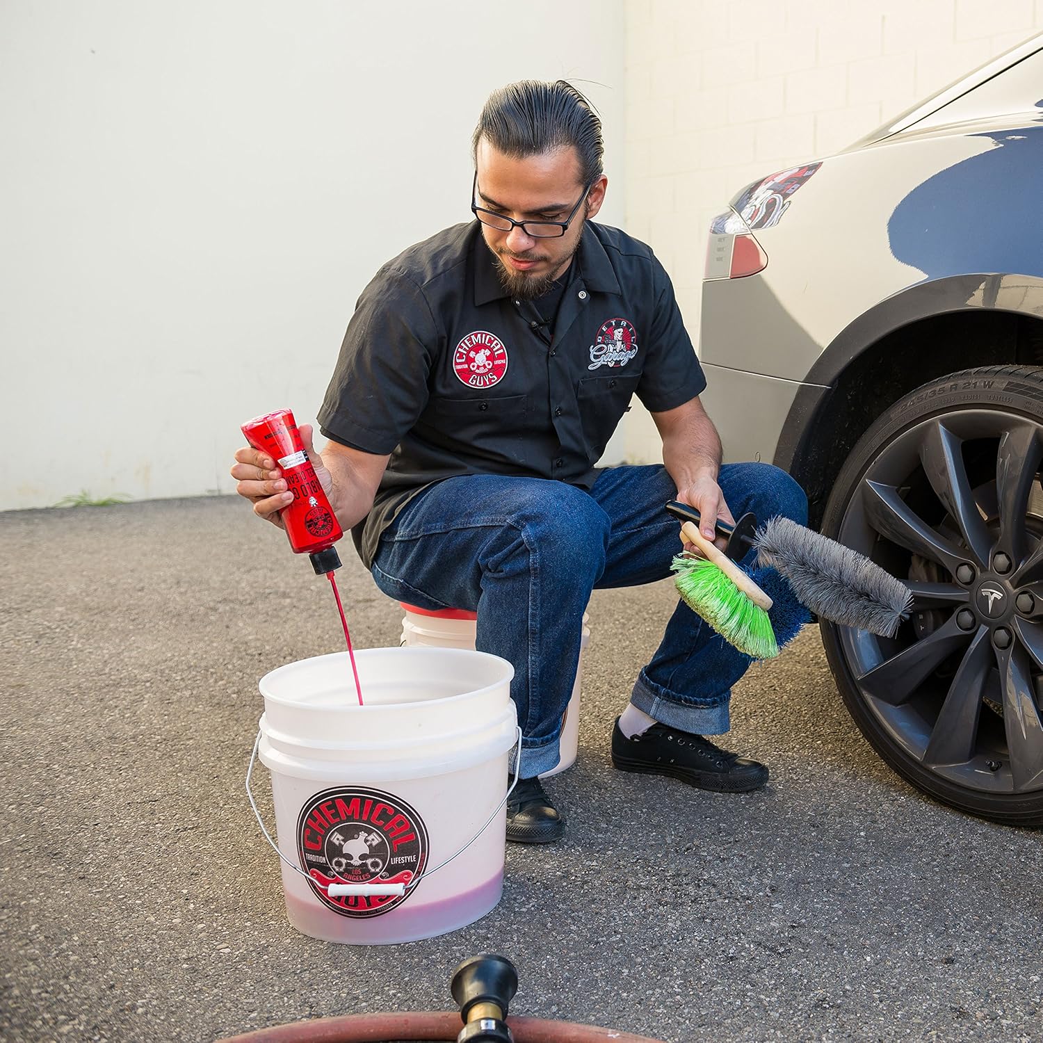 Chemical Guys CLD_997_16 Diablo Gel Wheel and Rim Cleaner (16 oz): Automotive