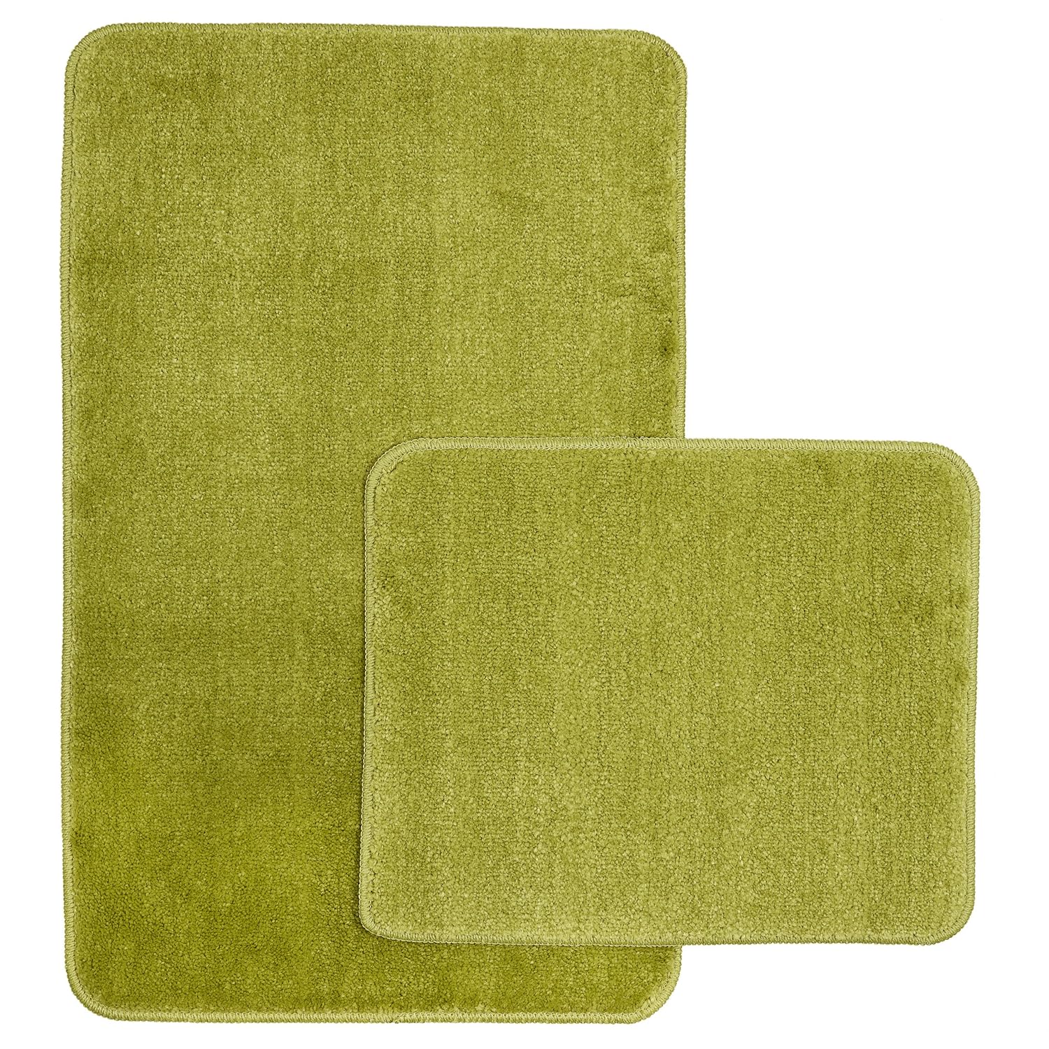 Bath mat set, 60 x 100 cm, 50 x 50 cm, ÖKOTEX bath set, shower rug