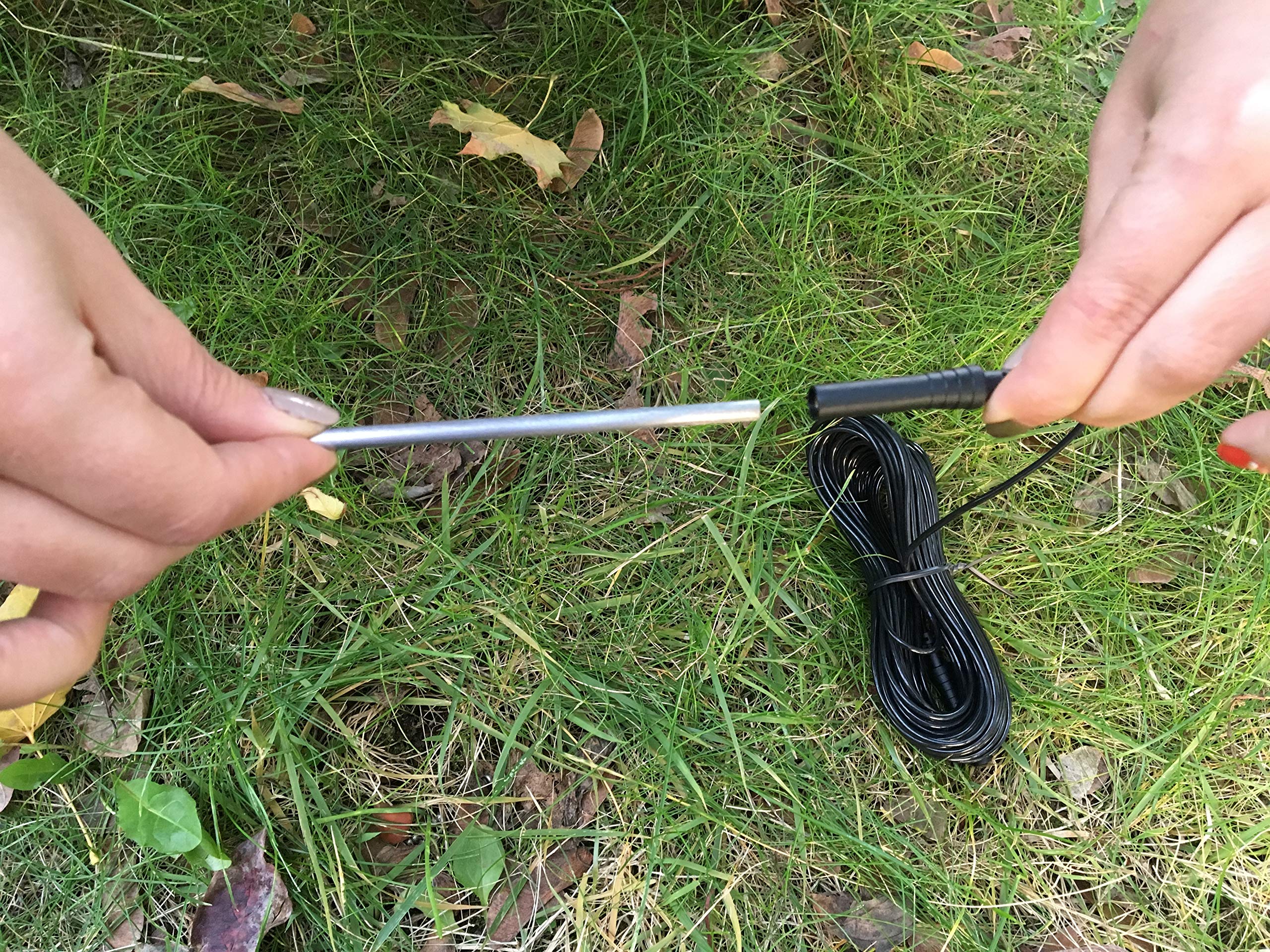 Grounding/Earthing 12 Inch Stainless Steel Rod With 30 Feet Extension