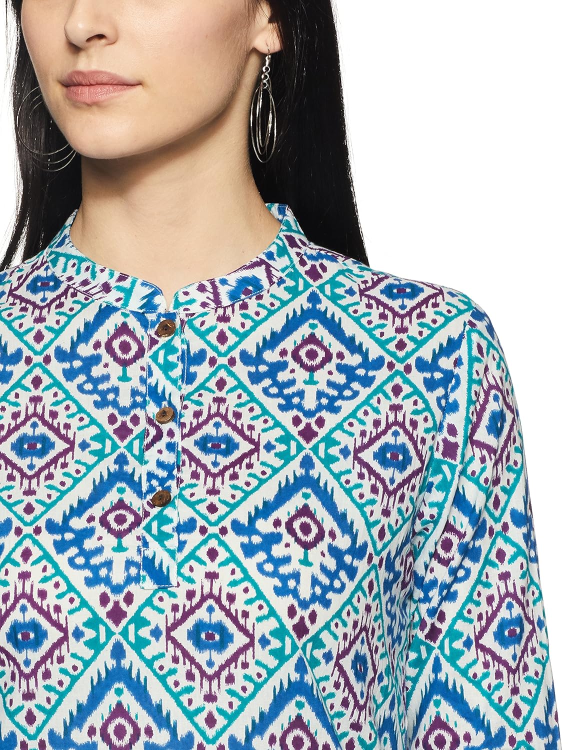 amazon brand- myx women's straight cotton kurta