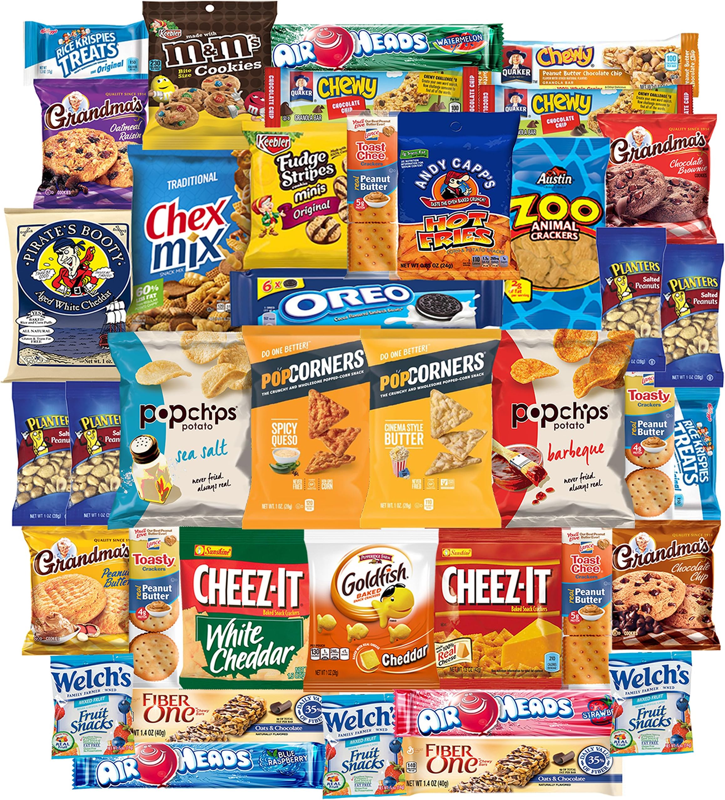 Snack Chest Chips, Cookies, Candies and More Snacks Mixed (40 Count)