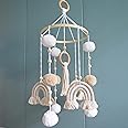 Goukurlsma Neutral Boho Rainbow Baby Mobile for Crib Mobile Nursery DéCor