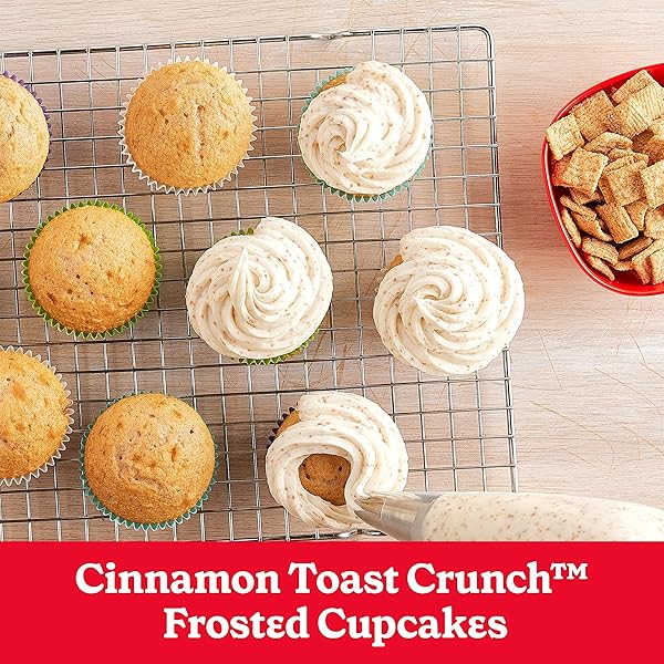 BETTY CROCKER CINNAMON TOAST CRUNCH CAKE MIX, MADE WITH CINNADUST, HOLIDAY BAKING, 13.25 OZ