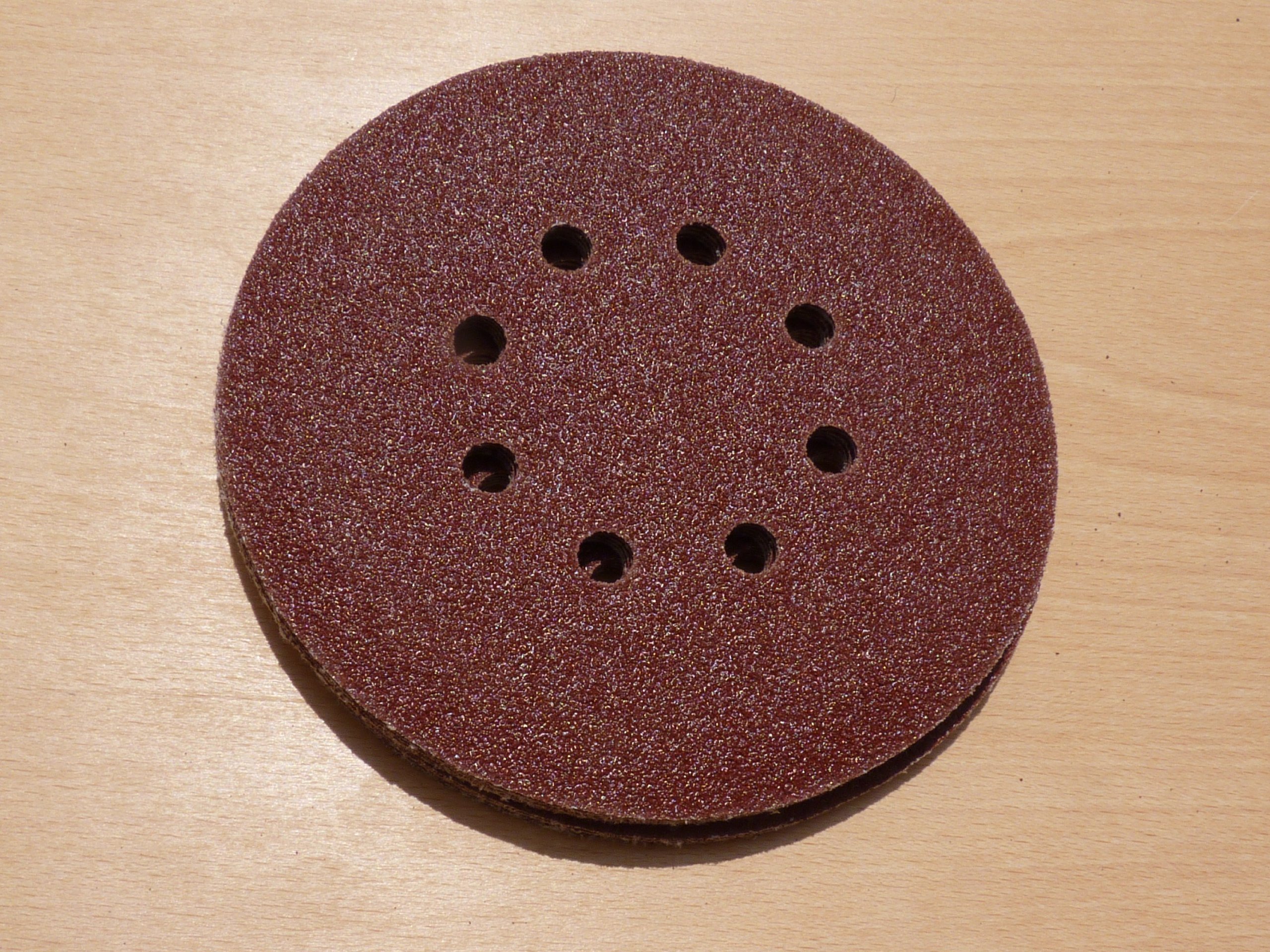 Pack of 40 Orbital Sander Sanding Discs Hook & Loop Punched 150mm / 6" Dia 40 60 80 120 Grit Coarse & Fine