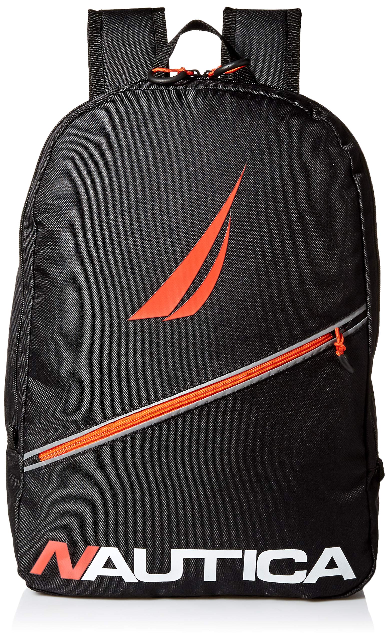 Nautica Little Diagonal Front Zip Full Size Backpack for Kids