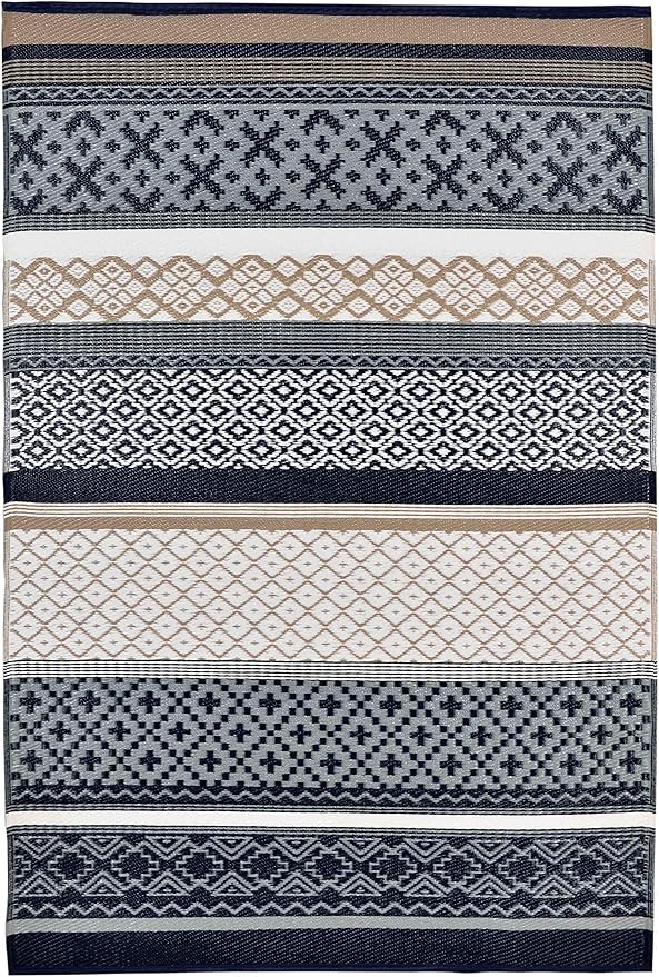 Amazon.de: Green Decore Kunststoffteppich, wendbar, recycelt, 120 x 180