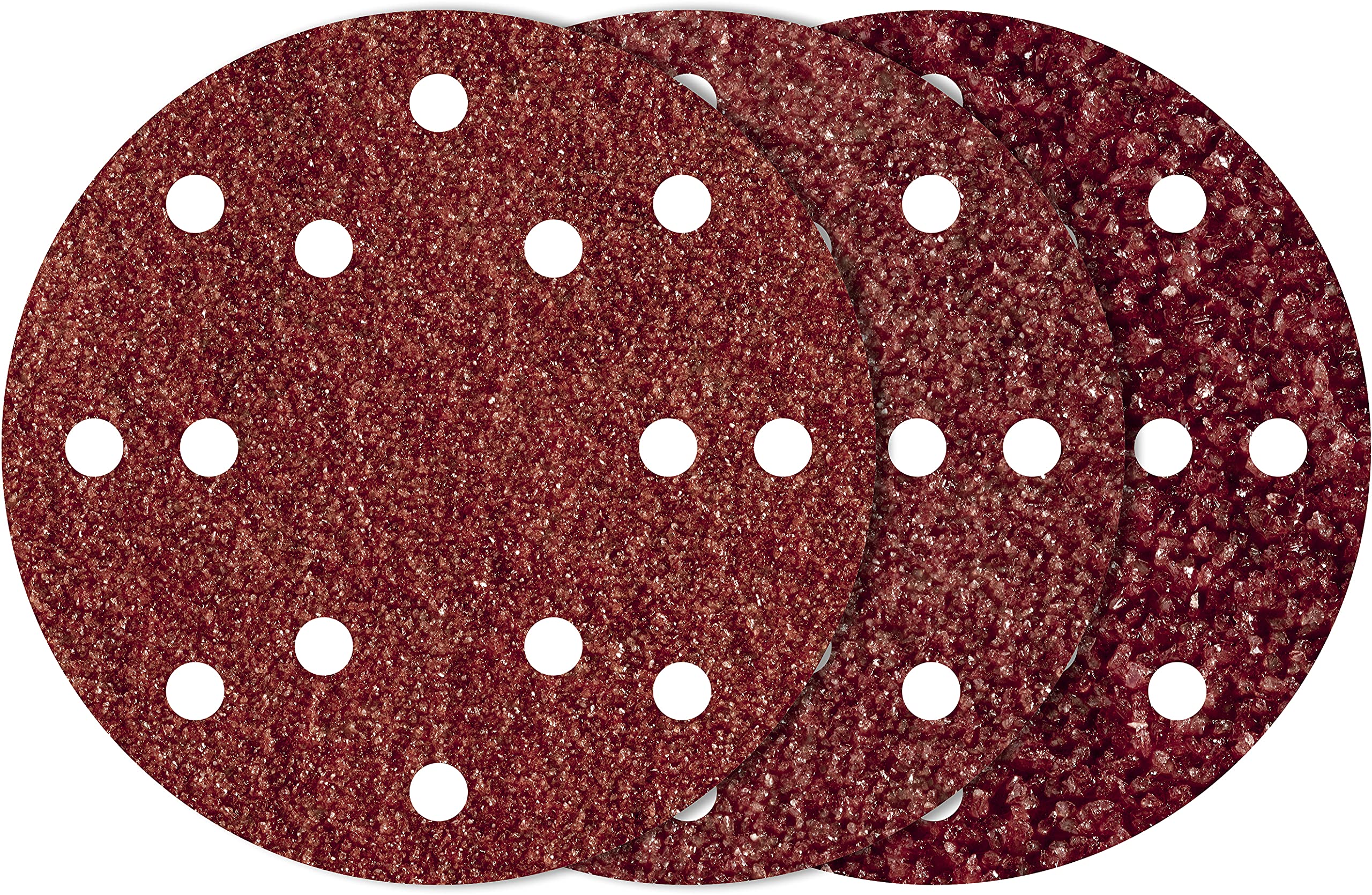 wolfcraft Easy-fix Sanding disc Set, 10 pcs., for Wood/Metal I 8404000