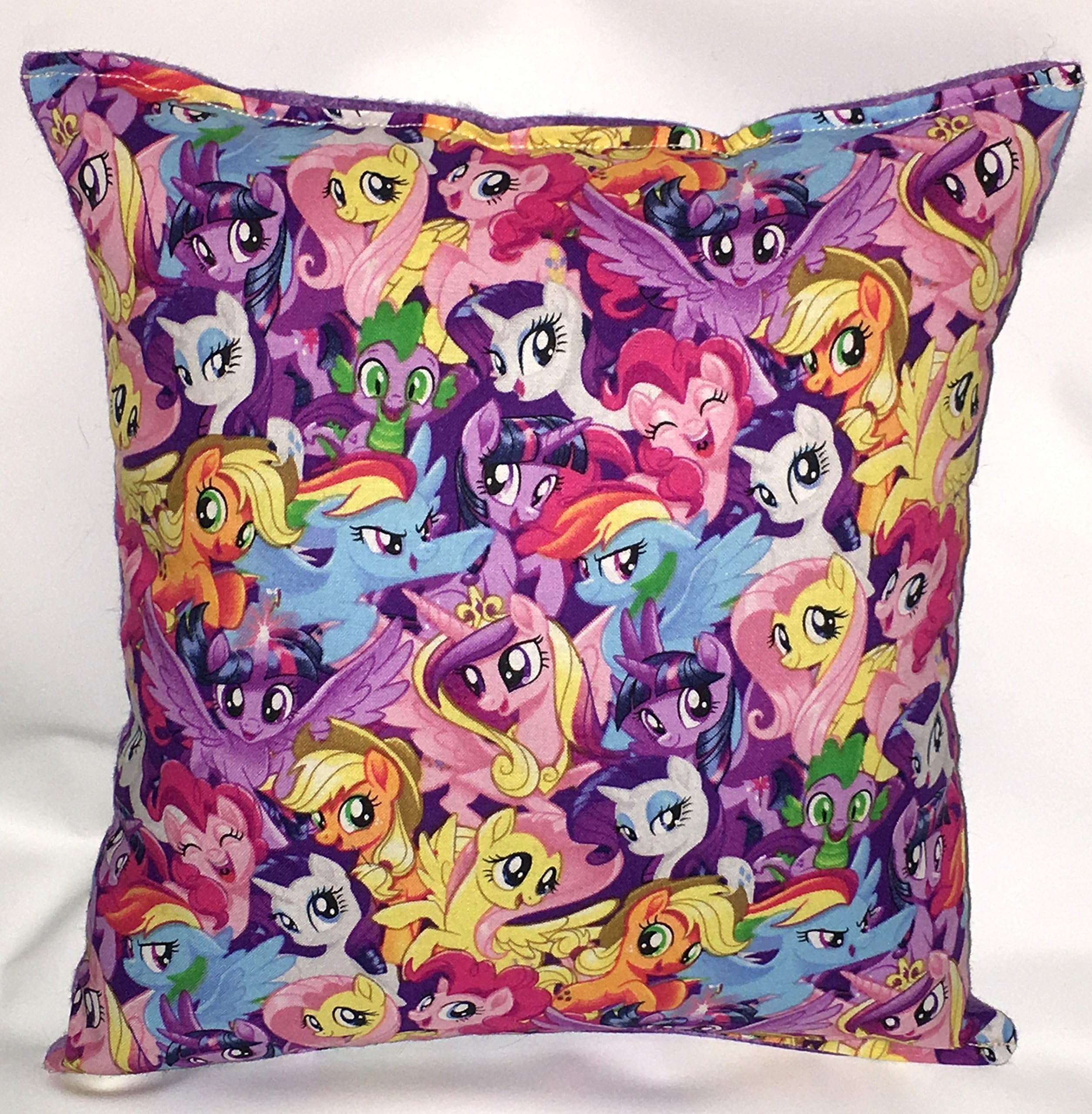 My Little Pony Pillow HANDMADE Grouped Ponies Pillow MLP Pillow Made in