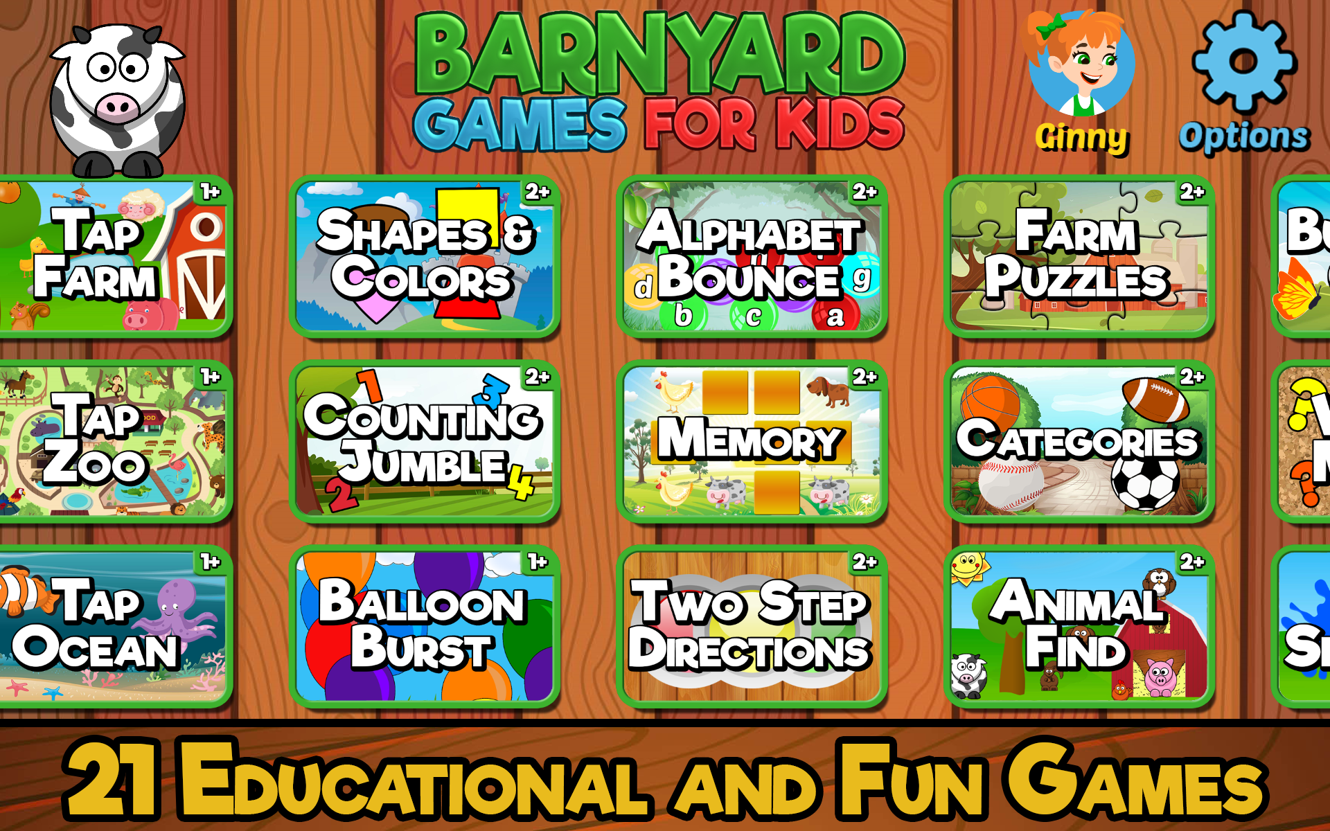 Barnyard Games for Kids Free Amazon.es Appstore para Android