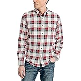 Nautica Mens Nautica Sustainably Crafted Plaid Flannel Shirt