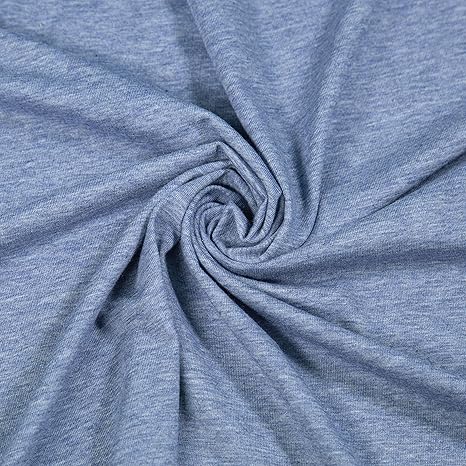 Amazon Co Jp Fabricla コットン スパンデックス ジャージ生地 10オンス ライトデニム 1ヤード Generic