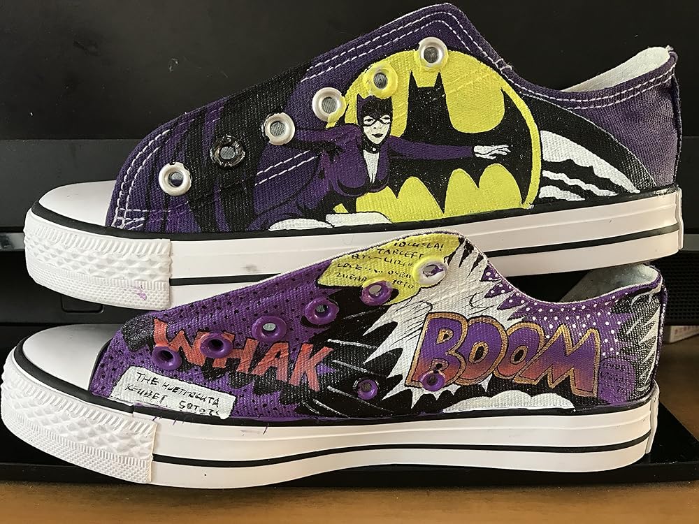 Harley Quinn Shoes Hand Painted Low Top Canvas Shoes Men Women Unique