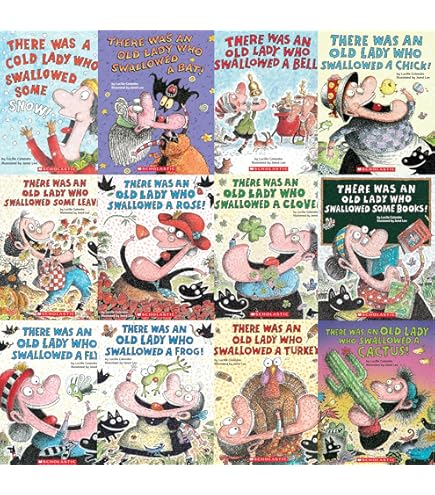 There Was An Old Lady Library of 12 Books Set: Lucille Colandro